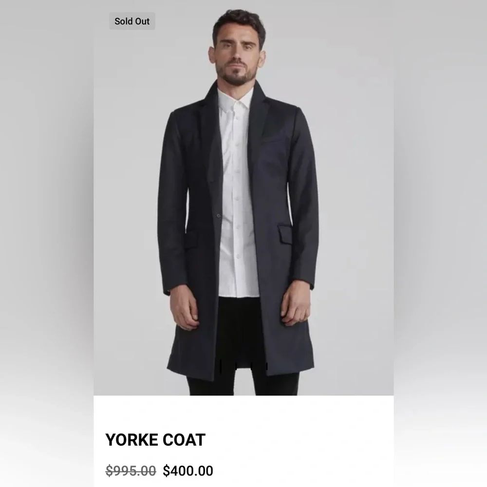 Rag & Bone 36 overcoat - Picture 11 of 15
